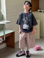【90-160】半袖 Tシャツ 男の子 犬柄 ダメージ加工 ストリート - 画像 (4)