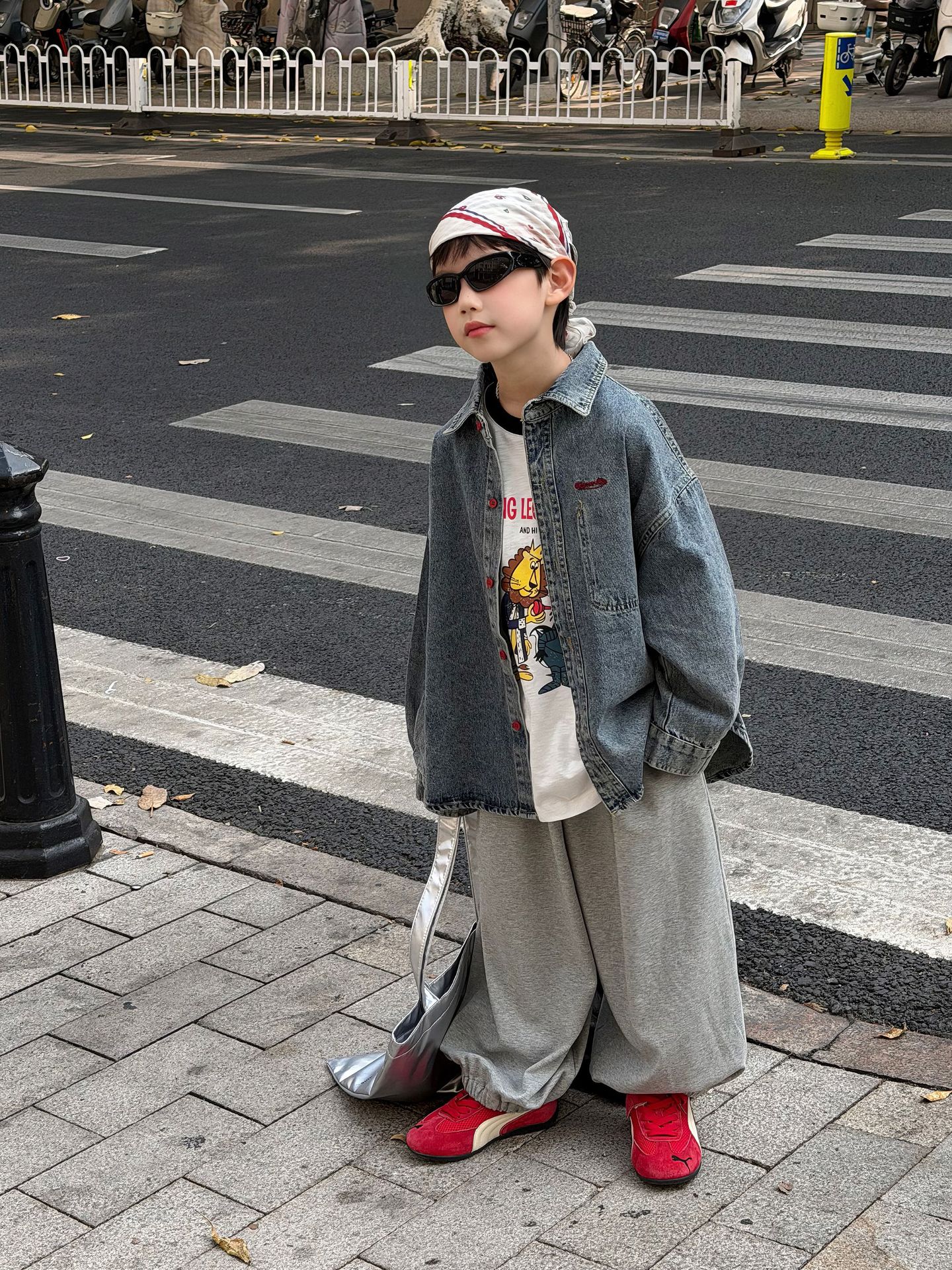 O1CN01LFYL3v2BeJPvrMDLl_2207518548363-0-cib.jpg 【100-160】アウター 男の子 デニム素材 ストリート 合わせやすい トップス - 画像 (1)