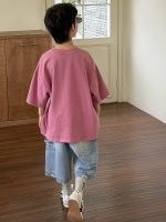 【90-160】半袖Tシャツ トップス 男の子 着回しやすい ポップデザイン - 画像 (4)