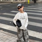 【90-160】パンツ 男の子 カッコイイ 快適 リラックス 合わせやすい ボトムス - 画像 (4)