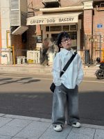【90-160】シャツ 男の子 肌触り良い スッキリ 快適 合わせやすい トップス
