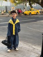 【90-160】セットアップ 男の子 デニム素材 着せやすい カジュアル アウター&パンツ - 画像 (4)