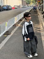 【90-160】トレーナー 男の子 合わせやすい カジュアル ゆったり トップス - 画像 (3)
