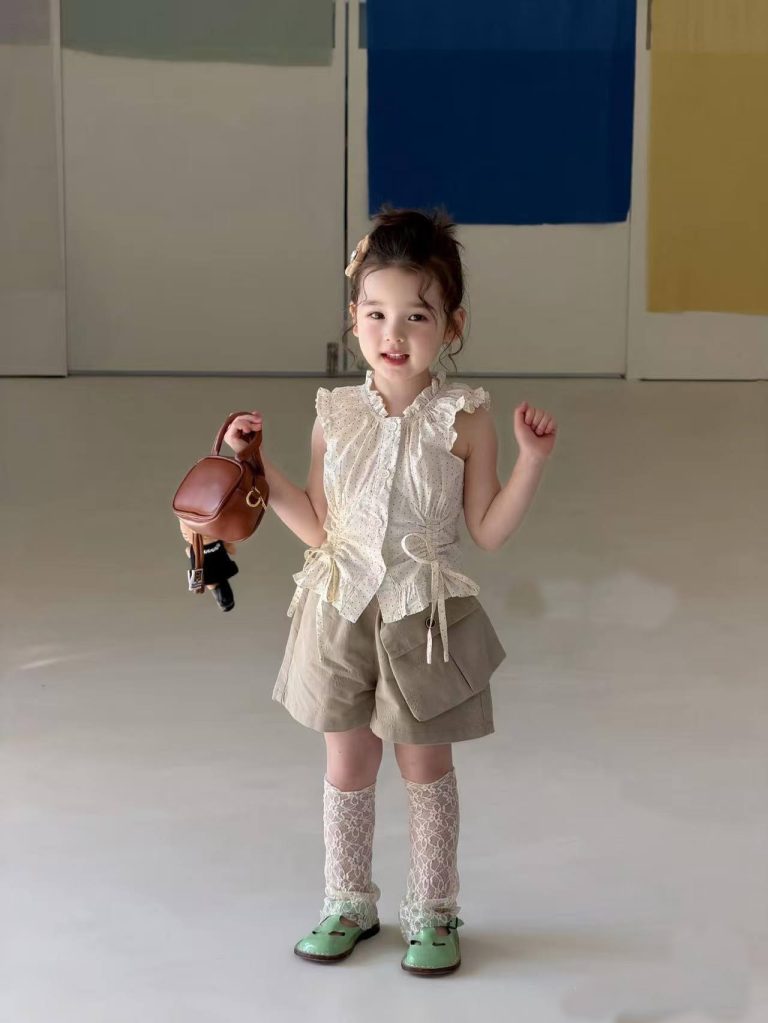 【80-130cm】トップスorショートパンツ 女の子 普段使い カジュアル 着せやすい