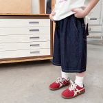 【90-150】デニムショートパンツ 男の子 ゆったり カジュアル 子供服 - 画像 (3)