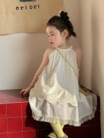 【90-140】ワンピース 女の子 ノースリーブ 切り替え - 画像 (5)