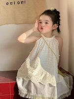 【90-140】ワンピース 女の子 ノースリーブ 切り替え - 画像 (3)