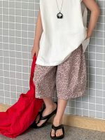 【90-160】ショートパンツ 男の子 レオパード ストリート風 - 画像 (5)