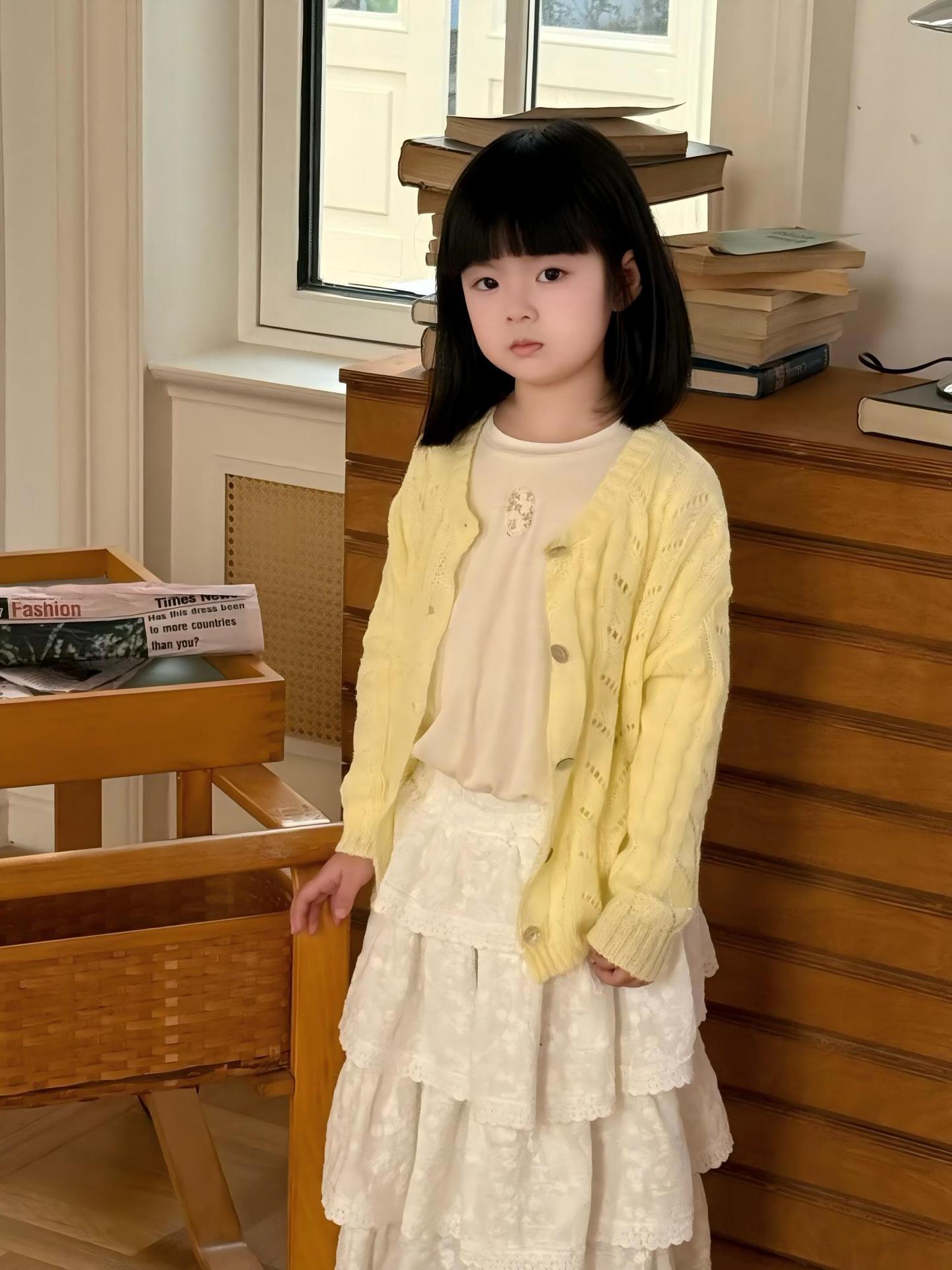 【90-140】ティアードスカート 女の子 おしゃれ レース ボリューム感 - 画像 (5)
