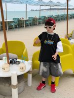 【90-160】半袖 Tシャツ 男の子 トレンド 軽快 ストリート 合わせやすい トップス - 画像 (5)