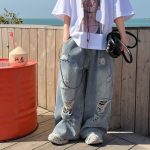 【90-160】ジーンズ 男の子 デイリー 合わせやすい デニム素材 こなれ感 パンツ