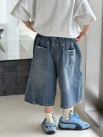 【90-160】ショートパンツ 男の子 ダメージ ジーンズ - 画像 (6)