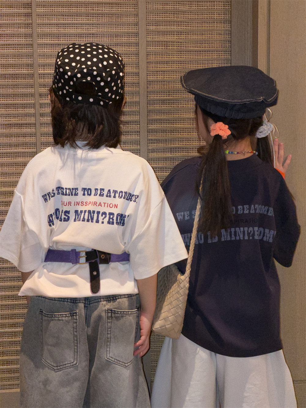 【90-150】Tシャツ 半袖 キッズ バックプリント 男女兼用 ゆったり カジュアル トップス 子供服 - 画像 (8)