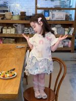 【80-130】半袖 Tシャツorスカート 女の子 可愛い 肌触りいい ゆったり - 画像 (3)