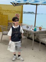 【90-160】半袖 Tシャツ 男の子 着せやすい 合わせやすい カジュアル デイリー トップス - 画像 (3)