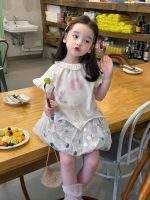 【80-130】半袖 Tシャツorスカート 女の子 可愛い 肌触りいい ゆったり - 画像 (4)