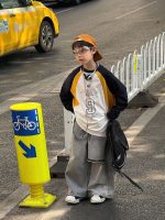 【90-160】長袖 Tシャツ 男の子 着やすい リラックス ゆったり トップス - 画像 (6)