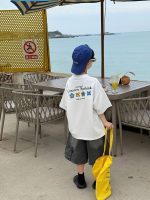 【90-160】半袖 Tシャツ 男の子 こなれ感 着せやすい ゆったり 快適 トップス - 画像 (3)