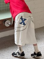 【90-160】ショートパンツ 男の子 プリント クール - 画像 (3)