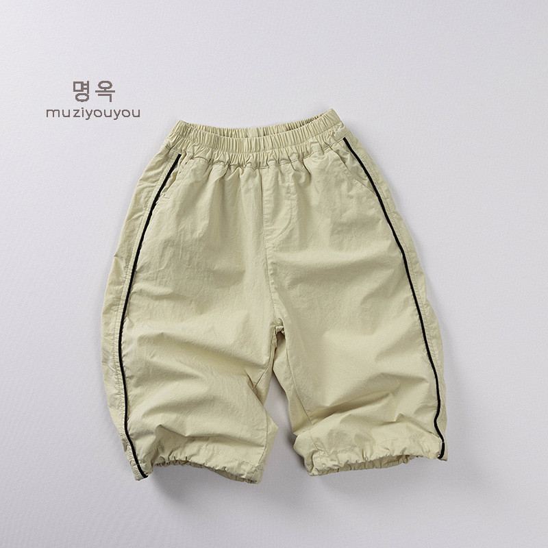 【80-130】パンツ キッズ カジュアル ゆったり 通気性抜群 - 画像 (7)