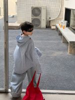 【90-160】シャツ 男の子 フード付き すっきり 合わせやすい 快適 トップス - 画像 (5)