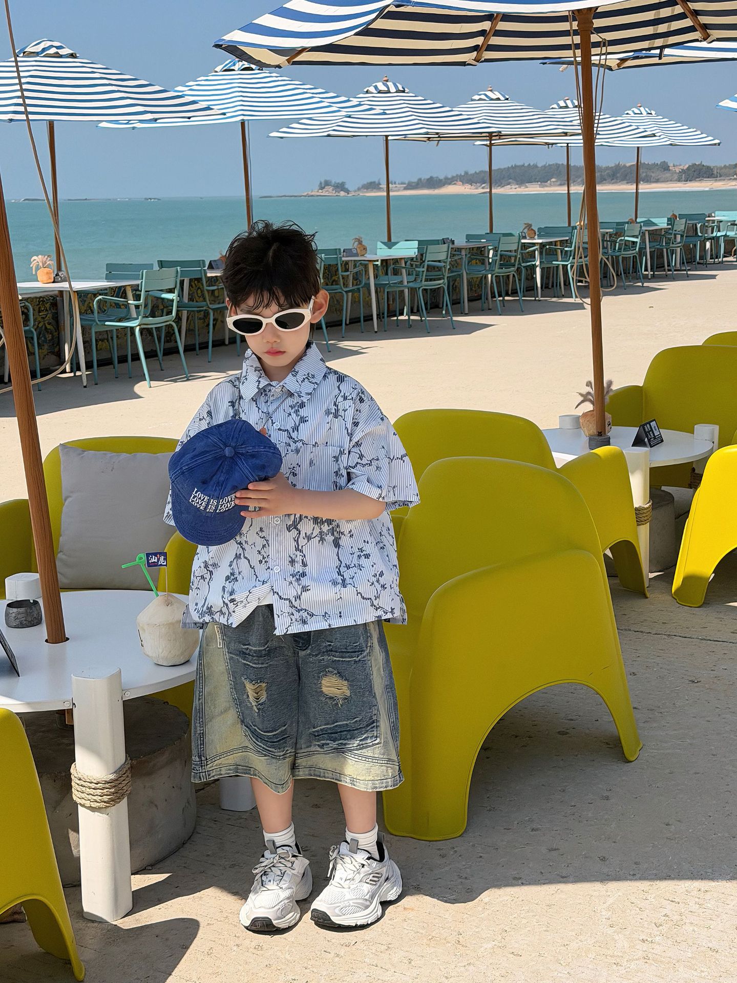 O1CN01clohG12BeJQWUGUAI_2207518548363-0-cib-2.jpg 【90-160】半袖 シャツ 男の子 おしゃれ すっきり 快適 カジュアル トップス - 画像 (1)