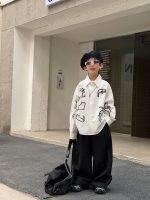 【90-160】シャツ 男の子 トレンド 着せやすい スッキリ おしゃれ トップス - 画像 (6)