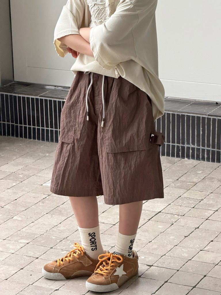 【90-160cm】ショートパンツ 男の子 ポケット カジュアル