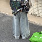 【90-160】パンツ 男の子 デニム素材 リラックス 履きやすい クール ボトムス - 画像 (4)