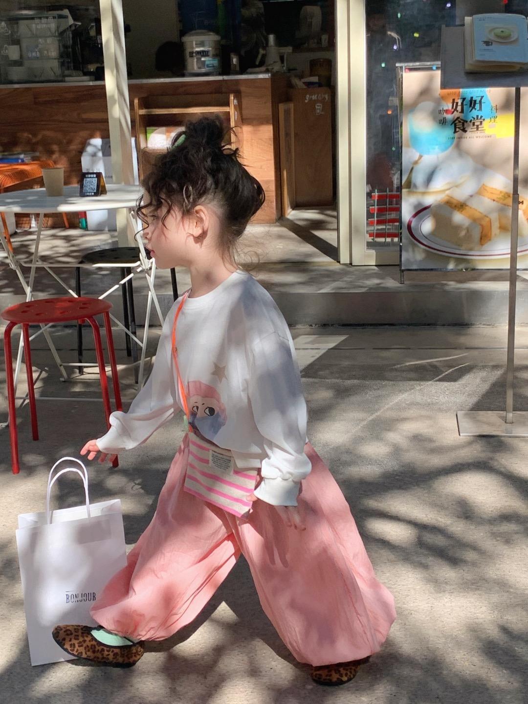 【90-140】Tシャツ or パンツ 女の子 カートゥーン 可愛い - 画像 (4)