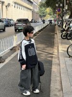 【90-160】トレーナー 男の子 合わせやすい カジュアル ゆったり トップス - 画像 (2)