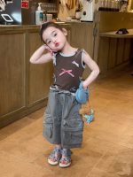 【80-130】ベストorパンツ 女の子 カジュアル トレンド感 着せやすい - 画像 (3)