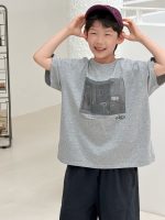 【90-160】半袖Tシャツ 男の子 プリント シンプル - 画像 (5)