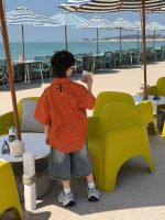 【90-160】シャツ 男の子 カジュアル 着せやすい おしゃれ 合わせやすい トップス - 画像 (6)
