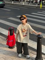 【90-160】半袖 Tシャツ 男の子 カジュアル ゆったり 快適 トップス - 画像 (5)