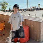 【90-160】ショートパンツ 男の子 デニム素材 おしゃれ 履きやすい ボトムス - 画像 (5)