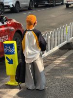 【90-160】長袖 Tシャツ 男の子 着やすい リラックス ゆったり トップス - 画像 (3)