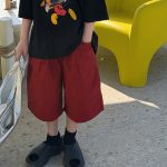 【90-160】ショートパンツ 男の子 合わせやすい ストリート 今っぽい ボトムス - 画像 (4)