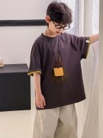 【90-160】半袖 Tシャツ 男の子 レイヤード風 カジュアル - 画像 (4)