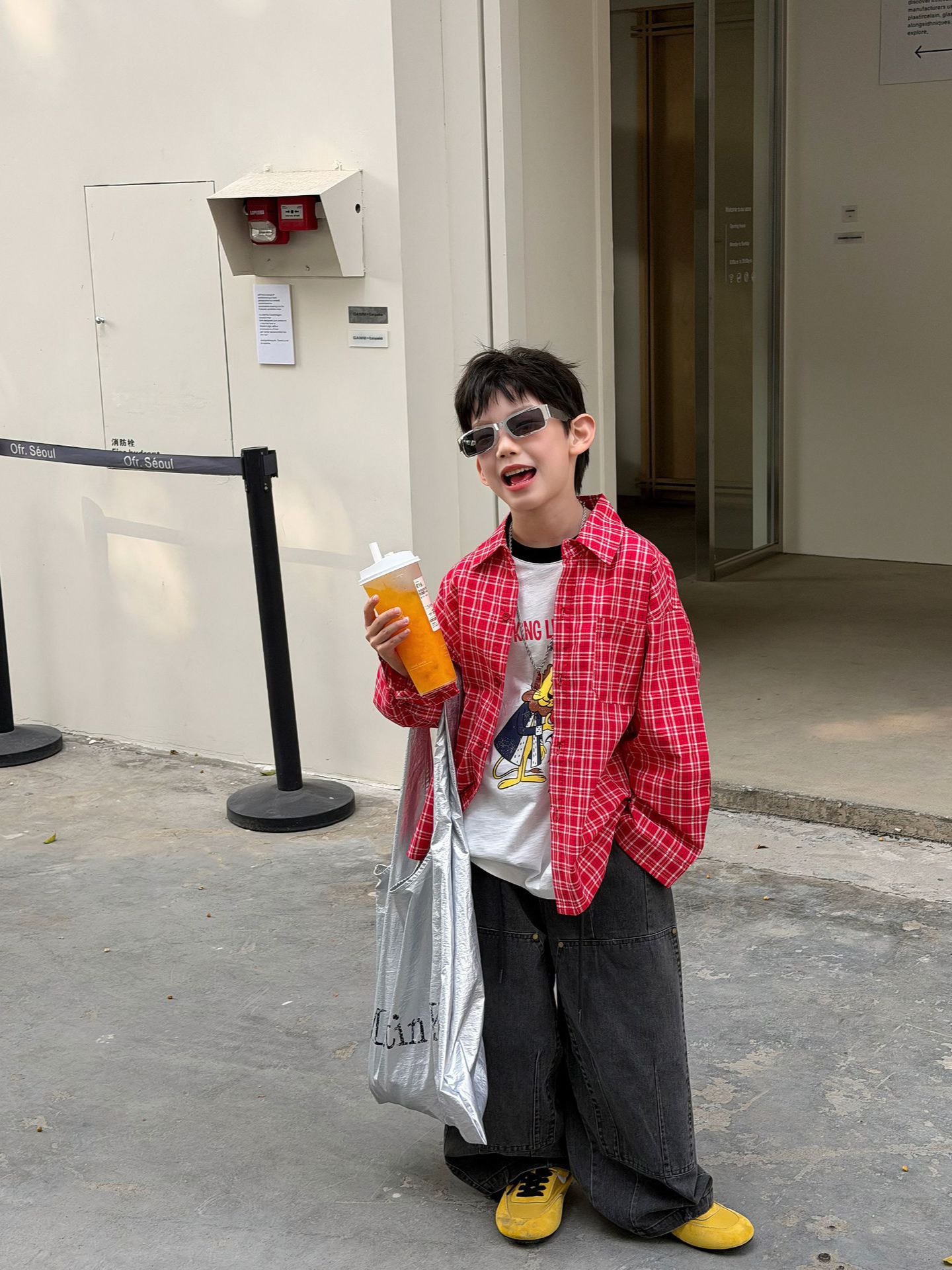 O1CN01shuO0N2BeJPvnlkOg_2207518548363-0-cib.jpg 【90-160】シャツ 男の子 チェック柄 肌触りいい 合わせやすい トップス - 画像 (1)