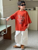【90-160】半袖Ｔシャツ 男の子 動物柄 プリント 着せやすい