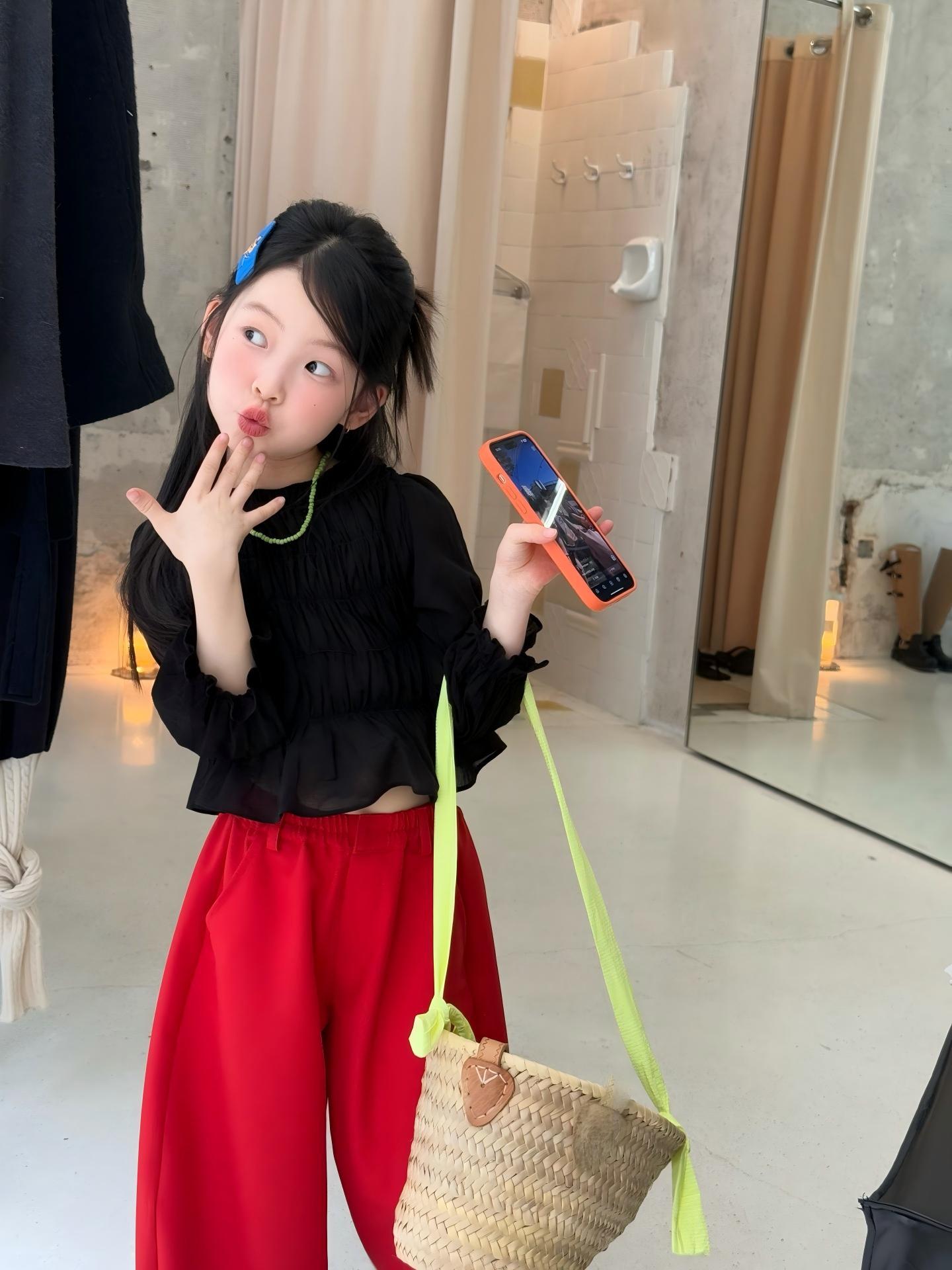 【90-140】トップス or パンツ 女の子 おしゃれ きれいめ - 画像 (3)