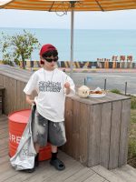 【90-160】半袖 Tシャツ 男の子 おしゃれ 着せやすい デイリー 通気性 トップス - 画像 (4)