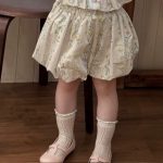 【80-110】トップスorショートパンツ 女の子 ふんわり 可愛さ満点 着せやすい ラフ - 画像 (7)