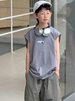 【90-160】ベスト 男の子 襟元バイカラー 合わせやすい - 画像 (5)