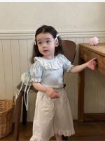 【80-130】半袖 Tシャツorパンツ 女の子 韓国風 合わせやすい こなれ感 着せやすい - 画像 (6)
