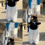 【90-160】ロングパンツorショートパンツ 男の子 履きやすい カジュアル こなれ感 パンツ - 画像 (2)