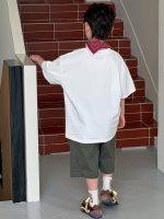 【90-160】半袖Tシャツ 男の子 プリント ストリート - 画像 (5)