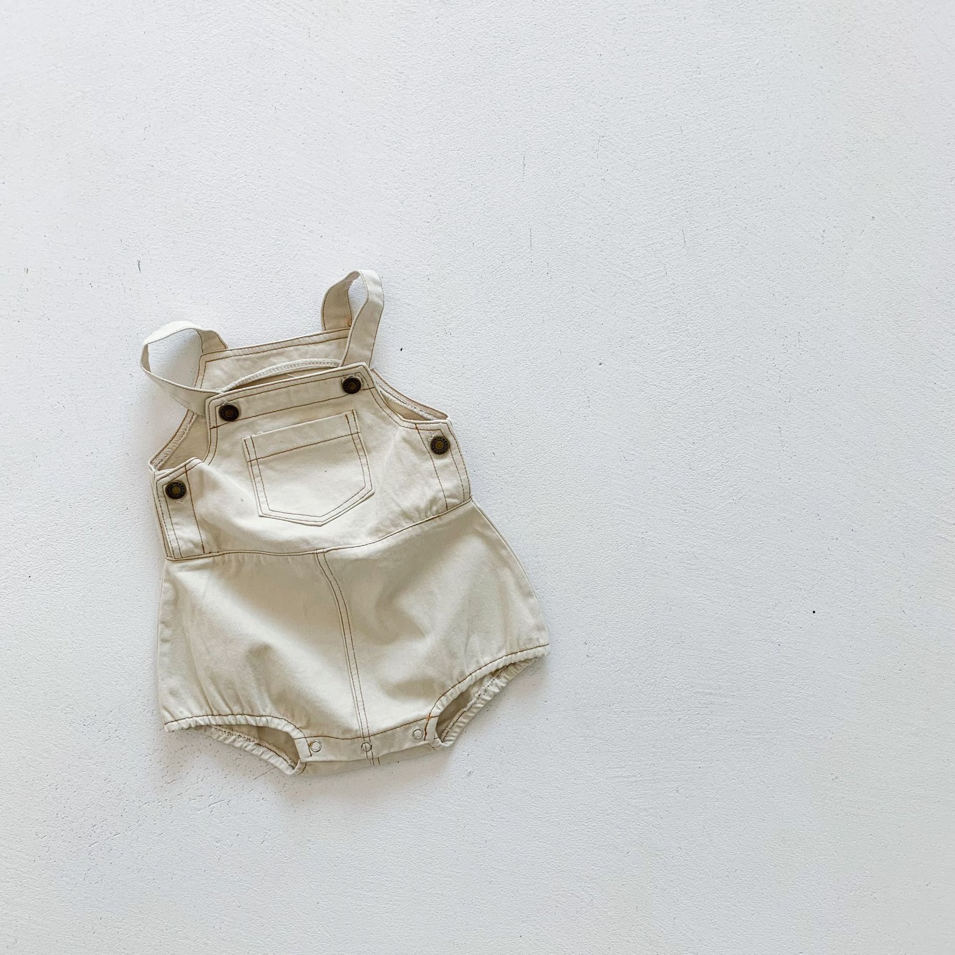 【66-100】サロペットブルマ ナチュラル 柔らか素材 - 画像 (5)