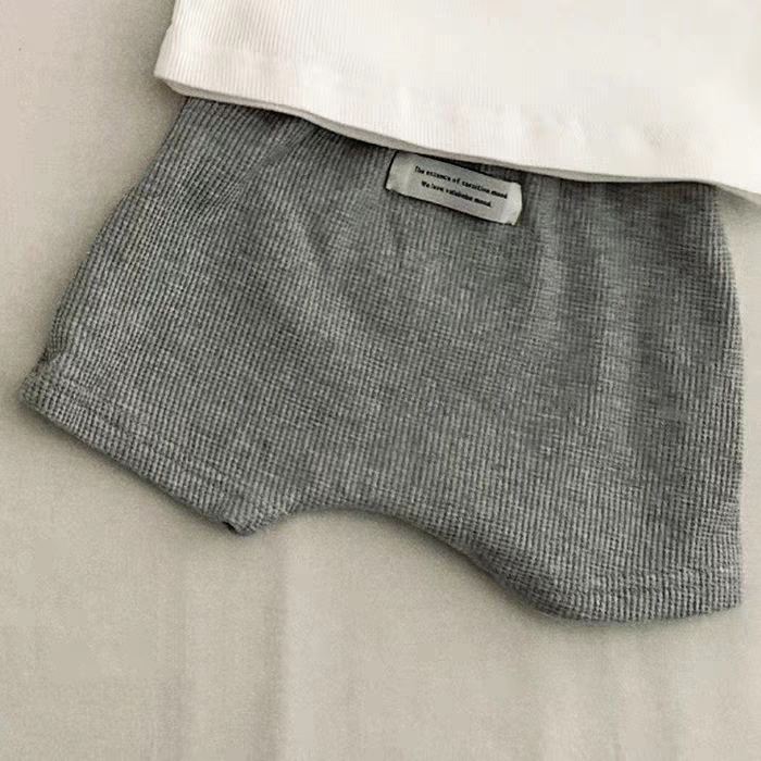 【73-100】ベビー 無地 シンプル ショートパンツ - 画像 (6)